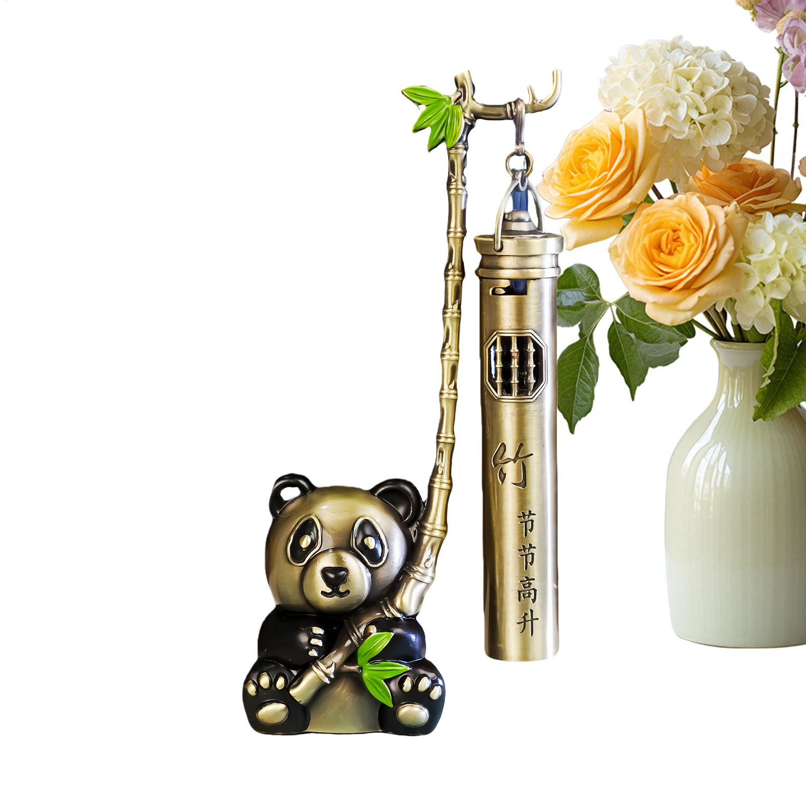 Home Fragrance Incense - Incense Holder Alloy Aesthetic Panda Home