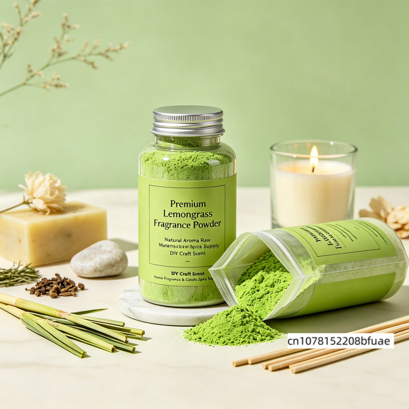 Home Fragrance Powder - Premium Lemongrass Fragrance Powder, Natural Aroma