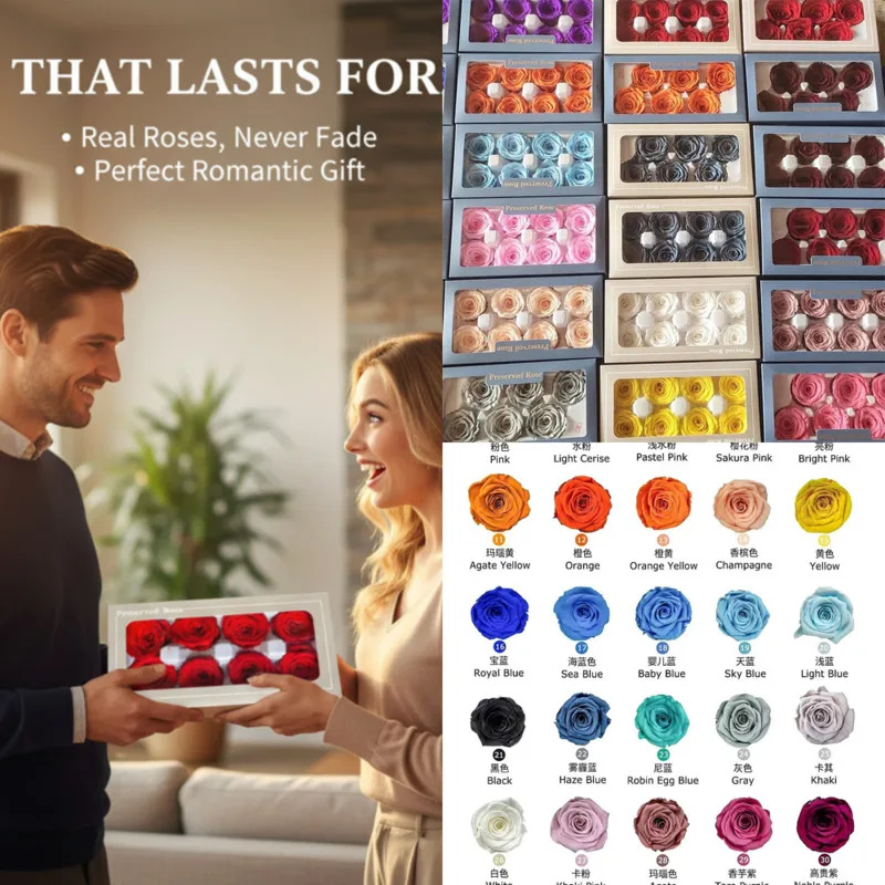 BloomLove Forever Rose 8PCS 4- - огляд і ціна Home Fragrance No 4