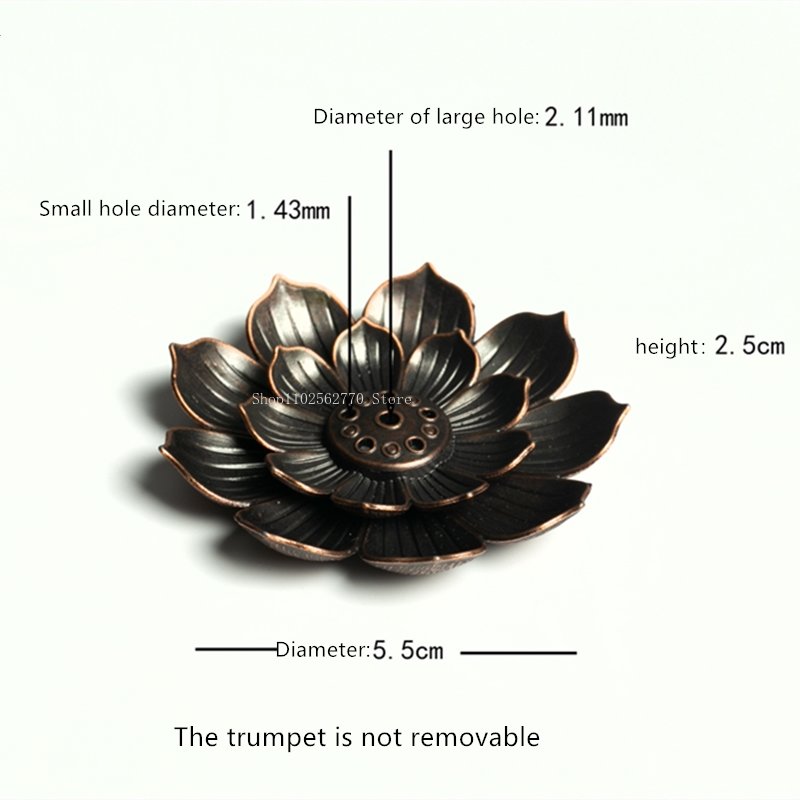 Alloy Line Incense Burner Lotu - огляд і ціна Home Fragrance Incense