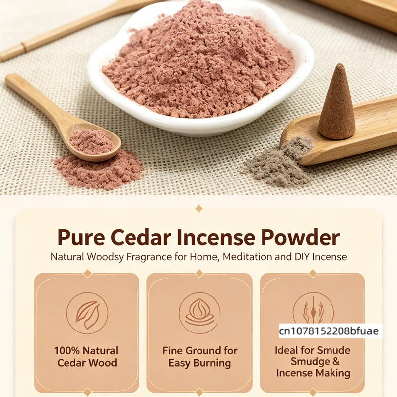 100% Natural Cedars Powder Pur - огляд і ціна Home Fragrance Powder