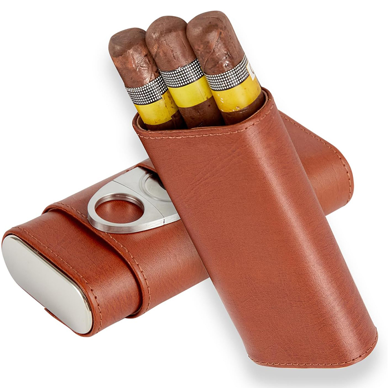 Cigar Case Travel Humidor Kit  - огляд і ціна Home Fragrance Maple Walnut