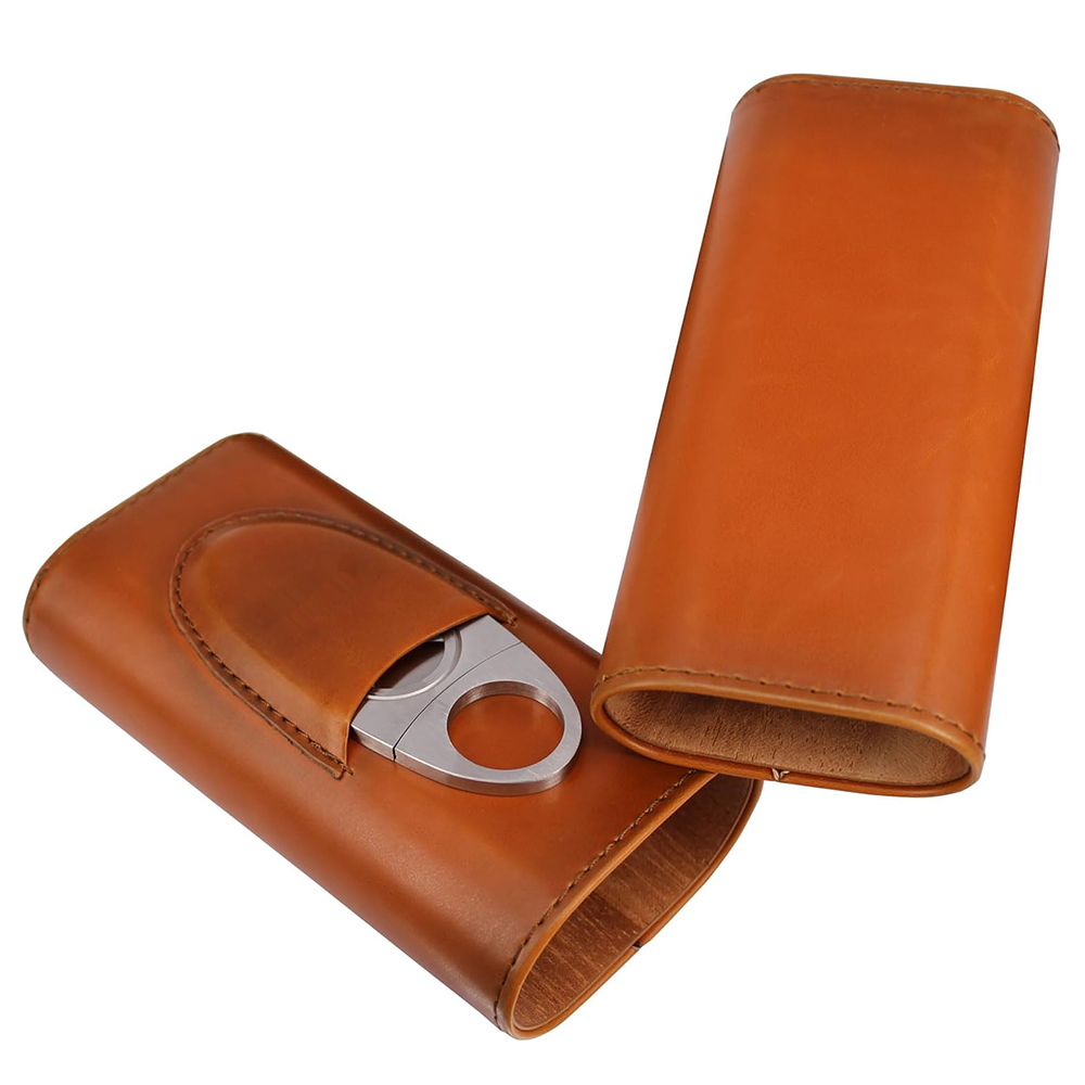 Cigar Case Travel Humidor Kit  - огляд і ціна Home Fragrance Maple Walnut