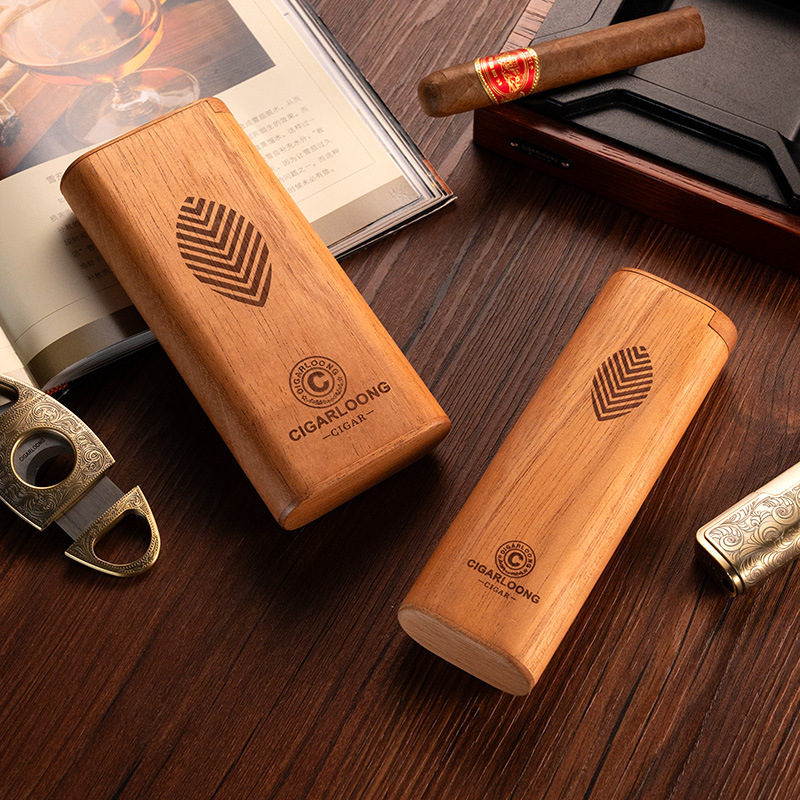 Cedar Wood Cigar Case Humidor  - огляд і ціна Home Fragrance Maple Walnut