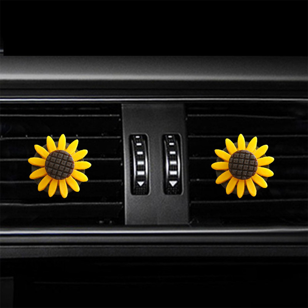2Pcs Sunflower Car Aromatherap - огляд і ціна Home Fragrance Wholesale