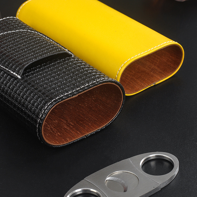 Portable Cigar Case Box Humido - огляд і ціна Home Fragrance Maple Walnut