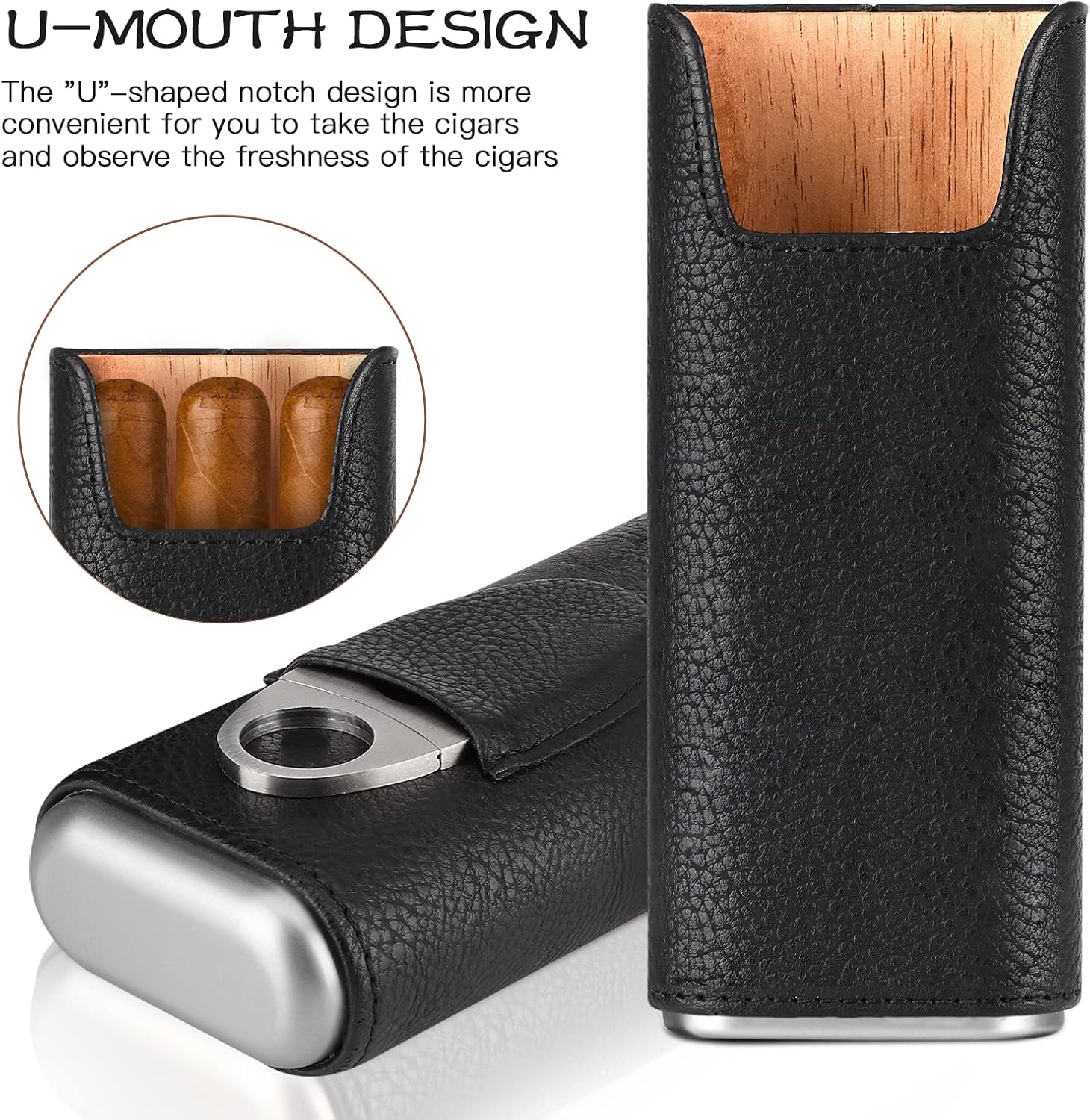 Leather Cigar Case - Cedar Woo - огляд і ціна Home Fragrance Maple Walnut