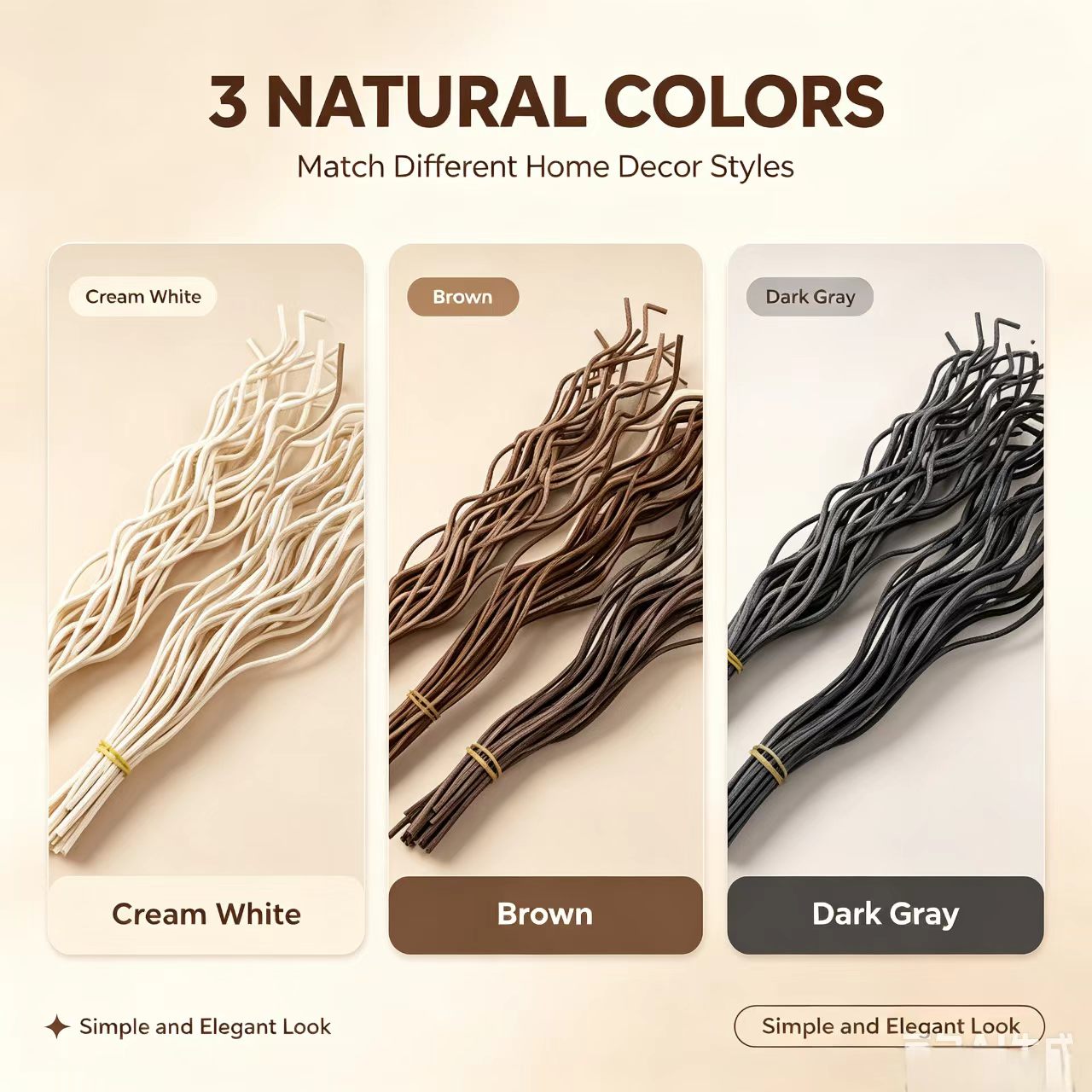 20Pcs Long Wavy Rattan Reed Di - огляд і ціна Home Fragrance Diffuser Refills
