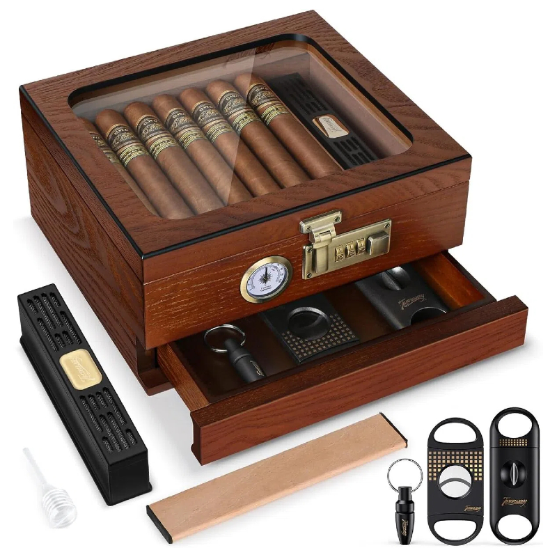 Cigar Humidor, Cedar Wood Ciga - огляд і ціна Home Fragrance Maple Walnut