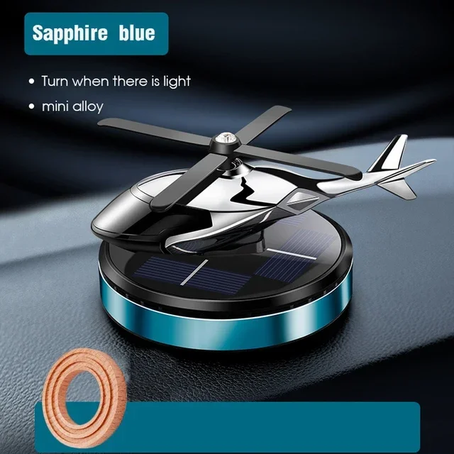Car Air Solar Helicopter Decor - огляд і ціна Car Vent Diffuser
