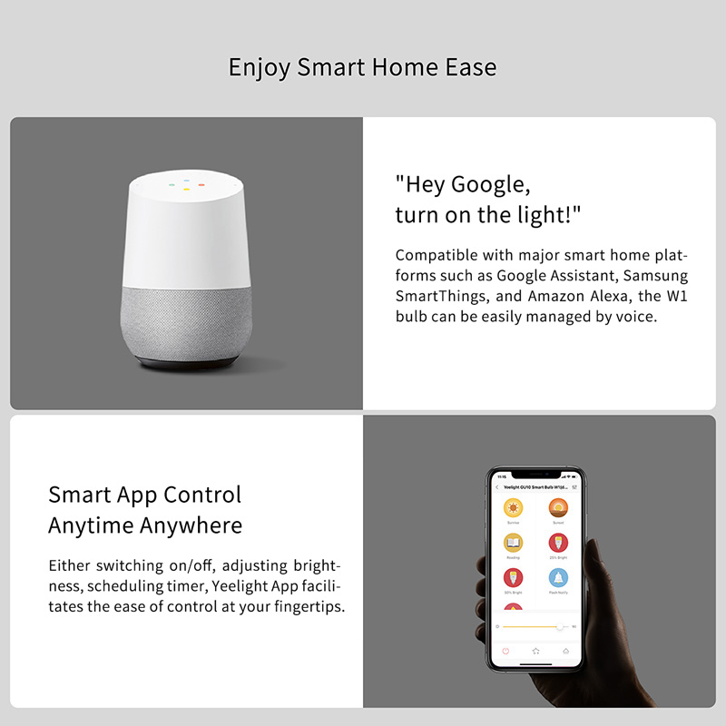 Yeelight GU10 W1 WiFi Smart LE - огляд і ціна Yeelight Light Smart Bulb