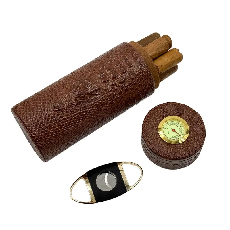 Leather Travel Humidor Cigar B - огляд і ціна Home Fragrance Maple Walnut