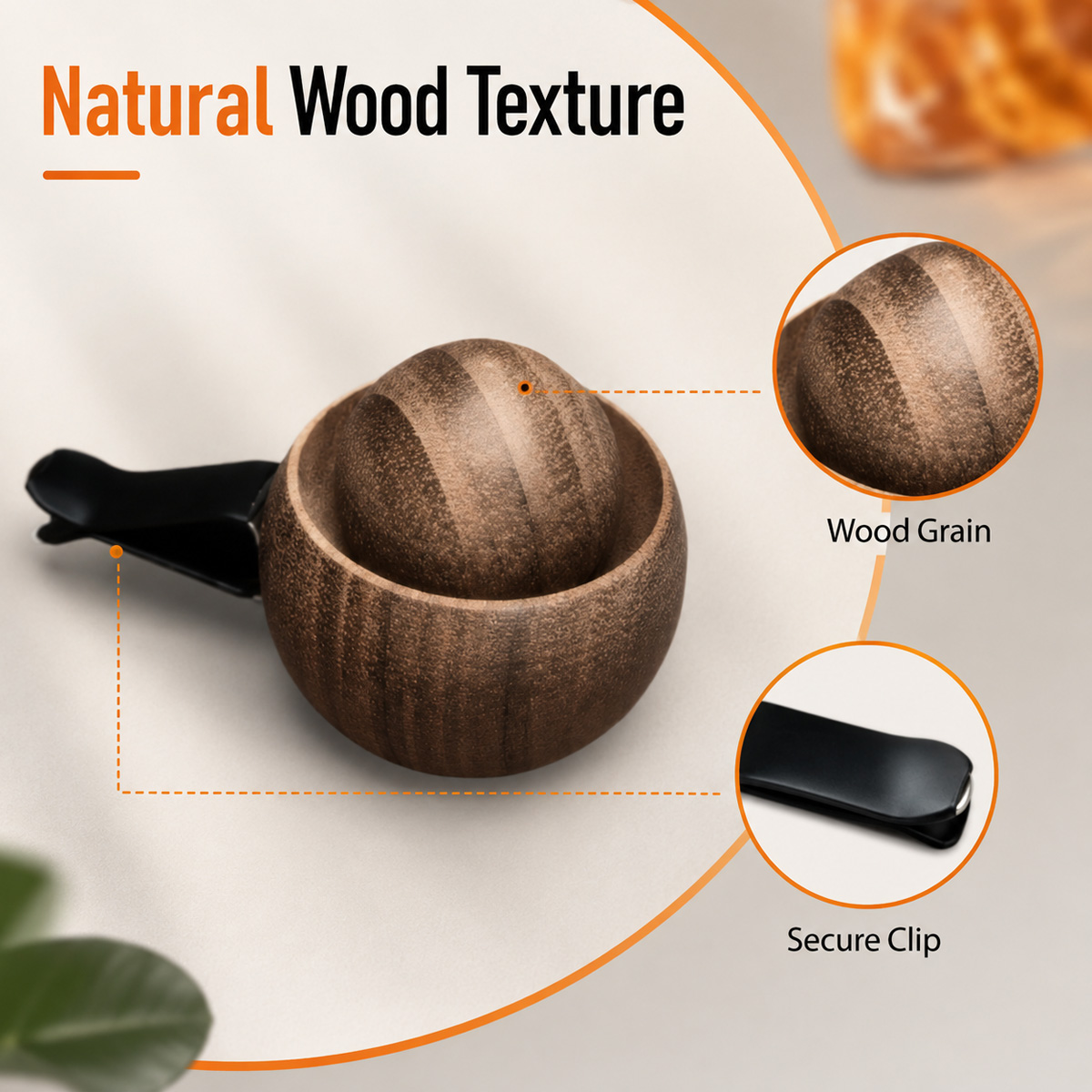 YONGRUN Car Diffuser Ball Natu - огляд і ціна Car Vent Diffuser