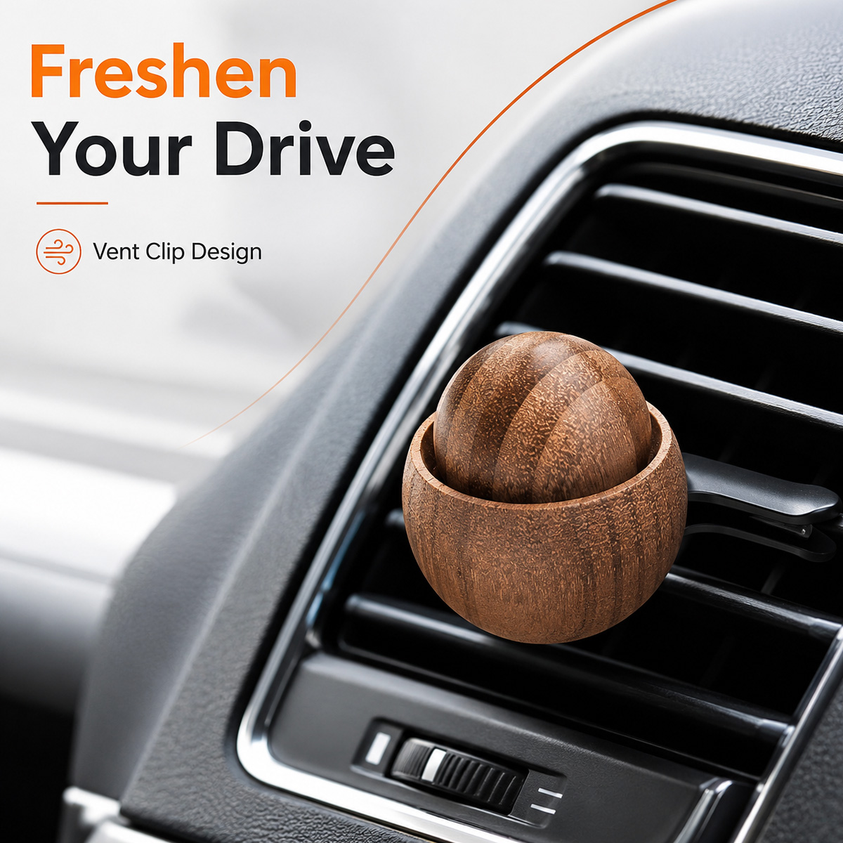 YONGRUN Car Diffuser Ball Natu - огляд і ціна Car Vent Diffuser