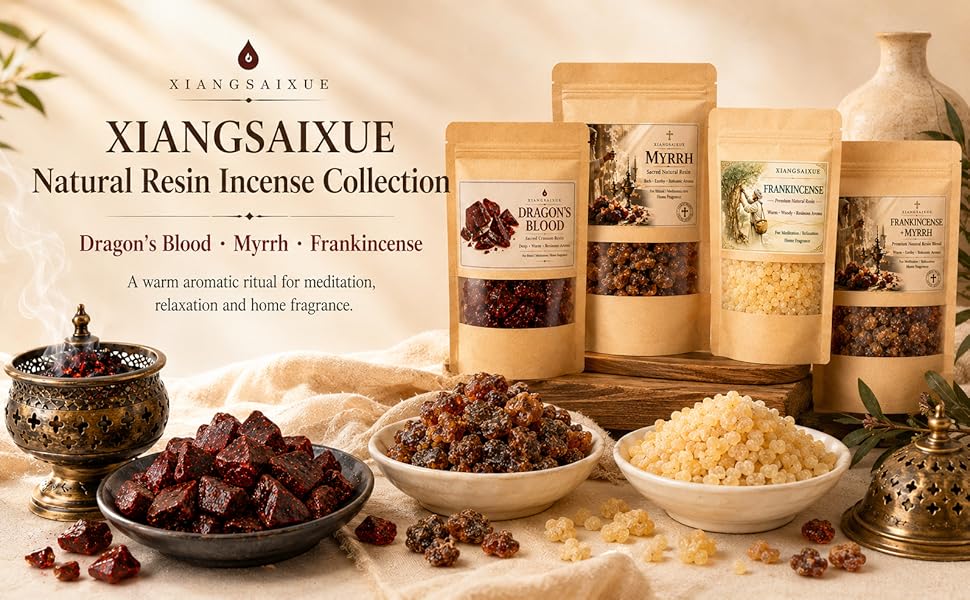 Natural Resin Incense Multi Ty - огляд і ціна Home Fragrance Powder