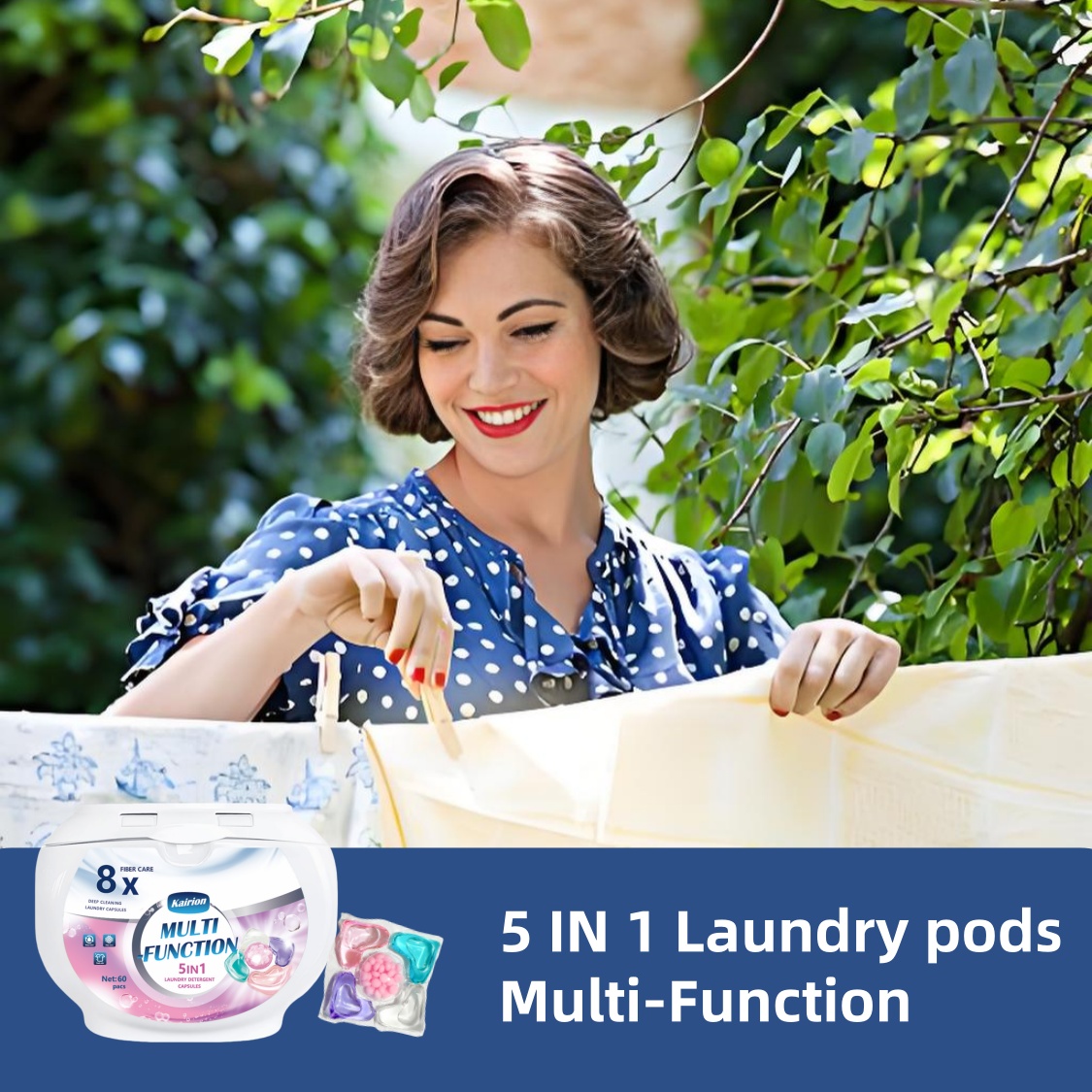 60 Laundry Detergent Pods with - огляд і ціна Home Fragrance Business