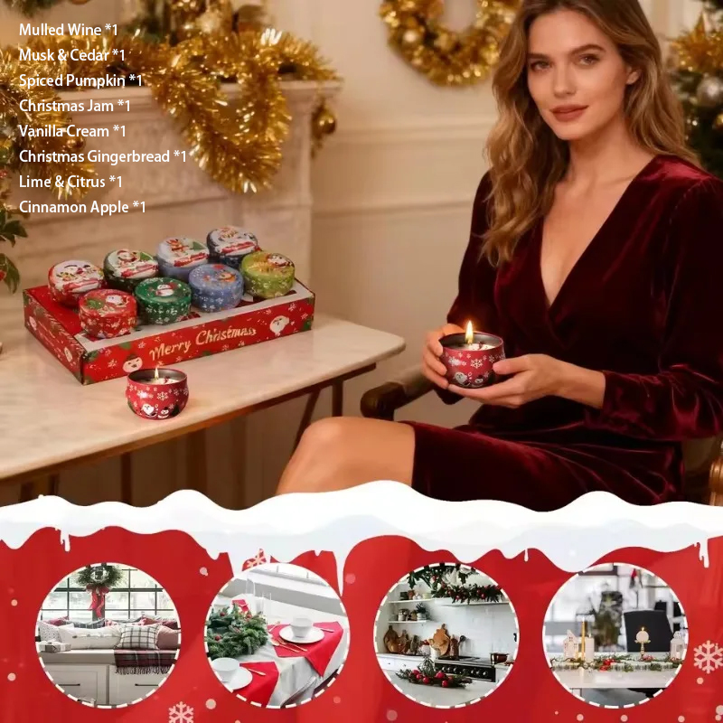 Delicate Gift Box Christmas Sc - огляд і ціна Home Fragrance No 4