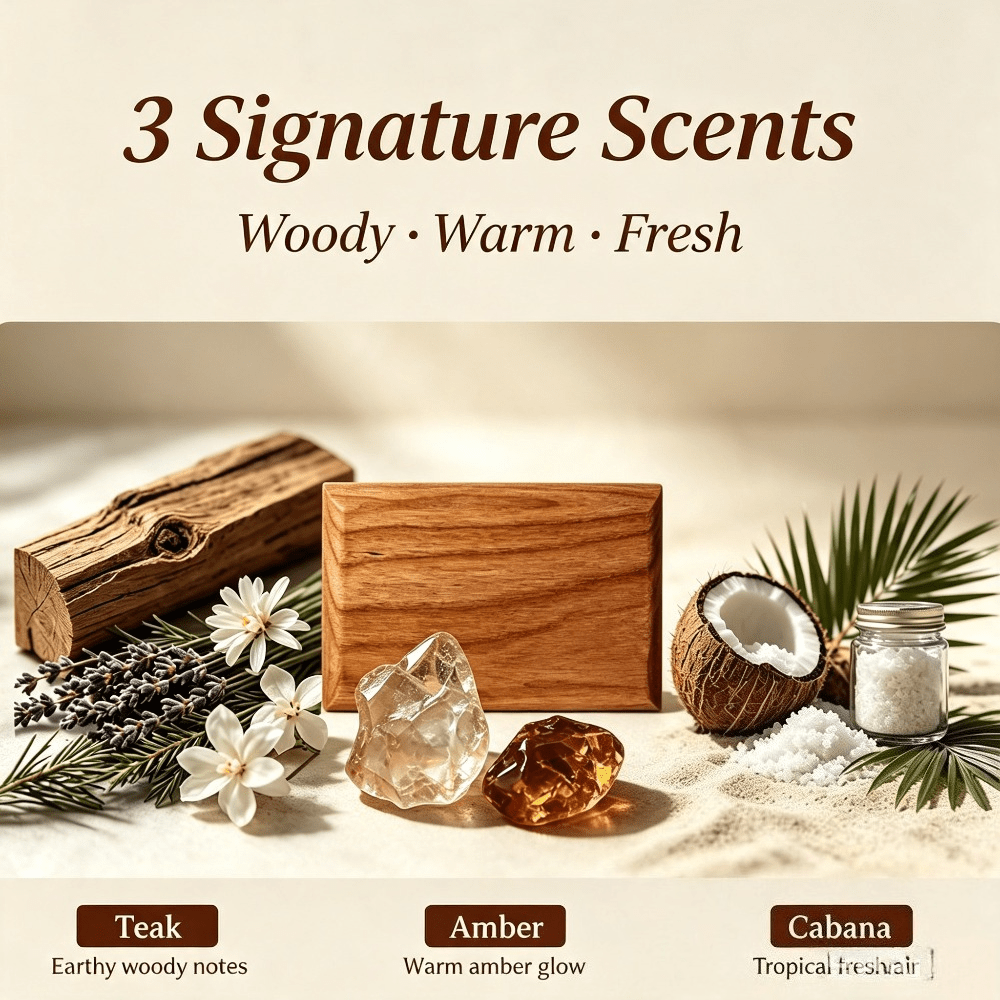Car Air Freshener Teak Amber O - огляд і ціна Home Fragrance Elements